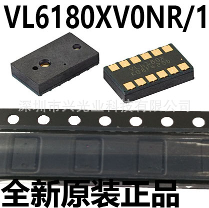 ST 光学传感器 环璄光传感器VL6180XV0NR/1 12-SMD 模块