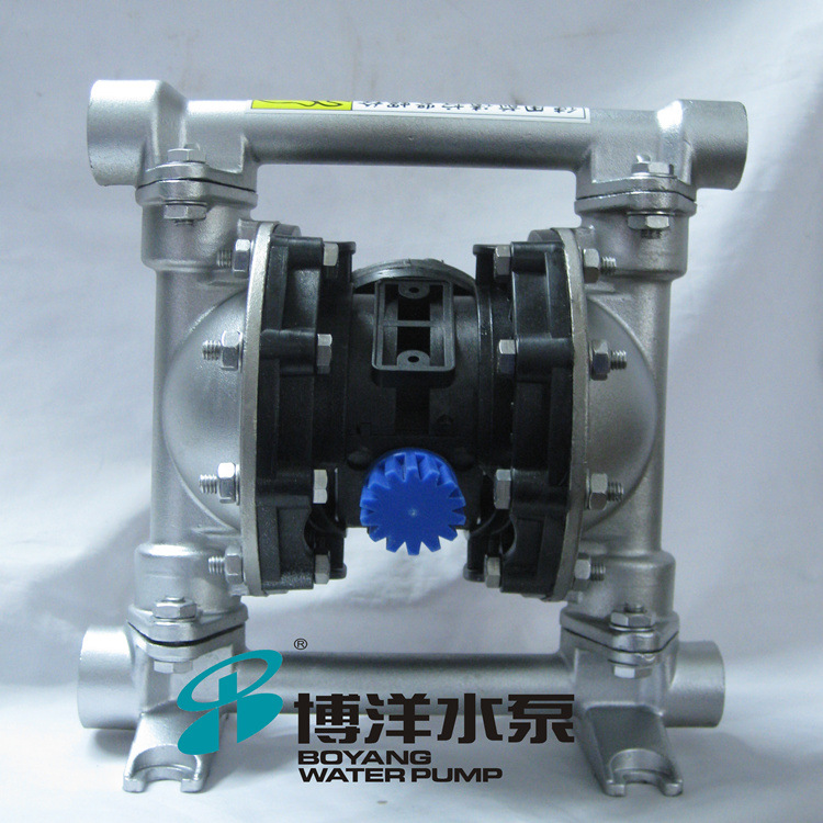 QBY-50铝合金气动隔膜泵 污水矿浆扎水隔膜泵 耐酸碱隔膜泵