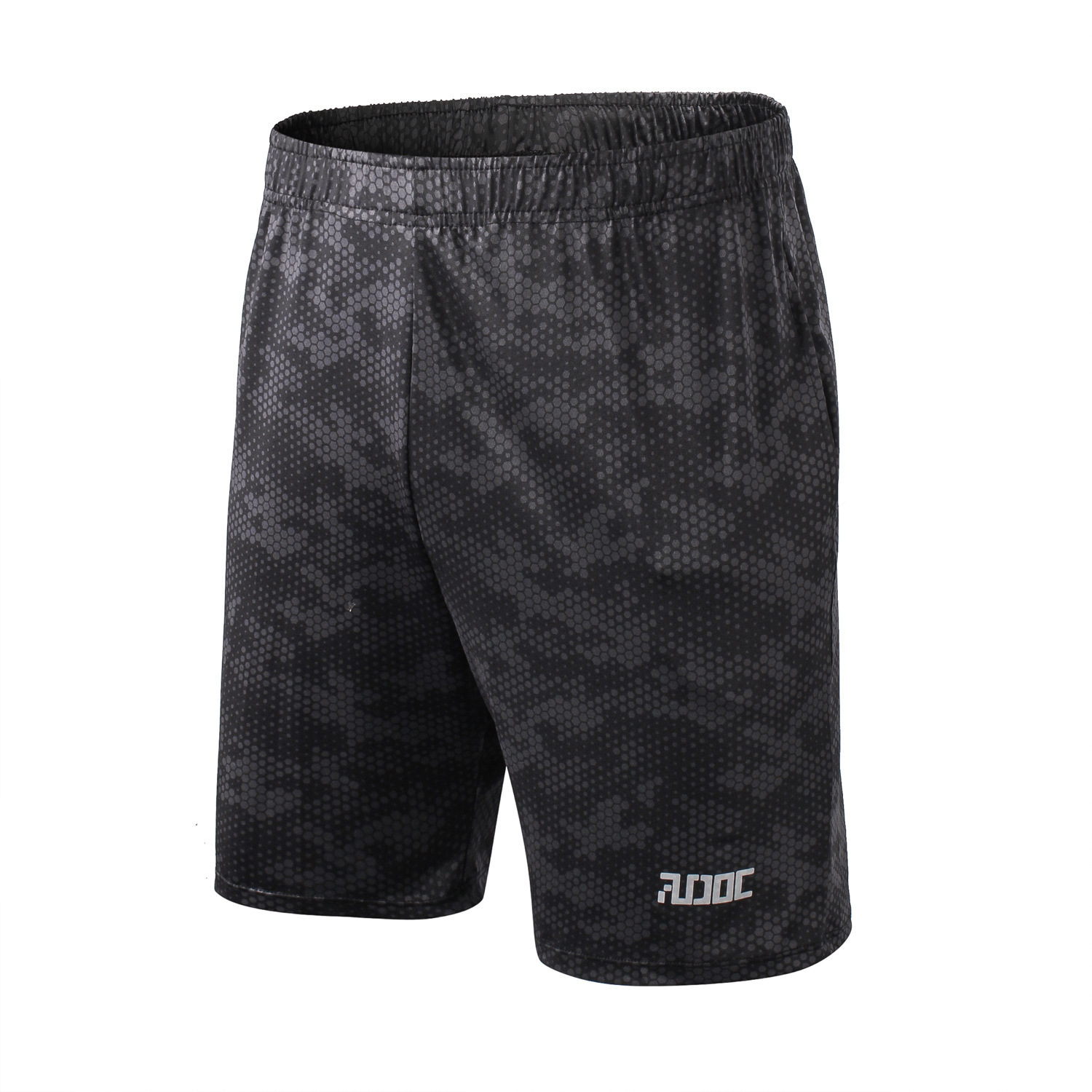 健身男士運動短褲 彈性吸汗透氣速幹寬松五分褲 日常休閑運動短褲