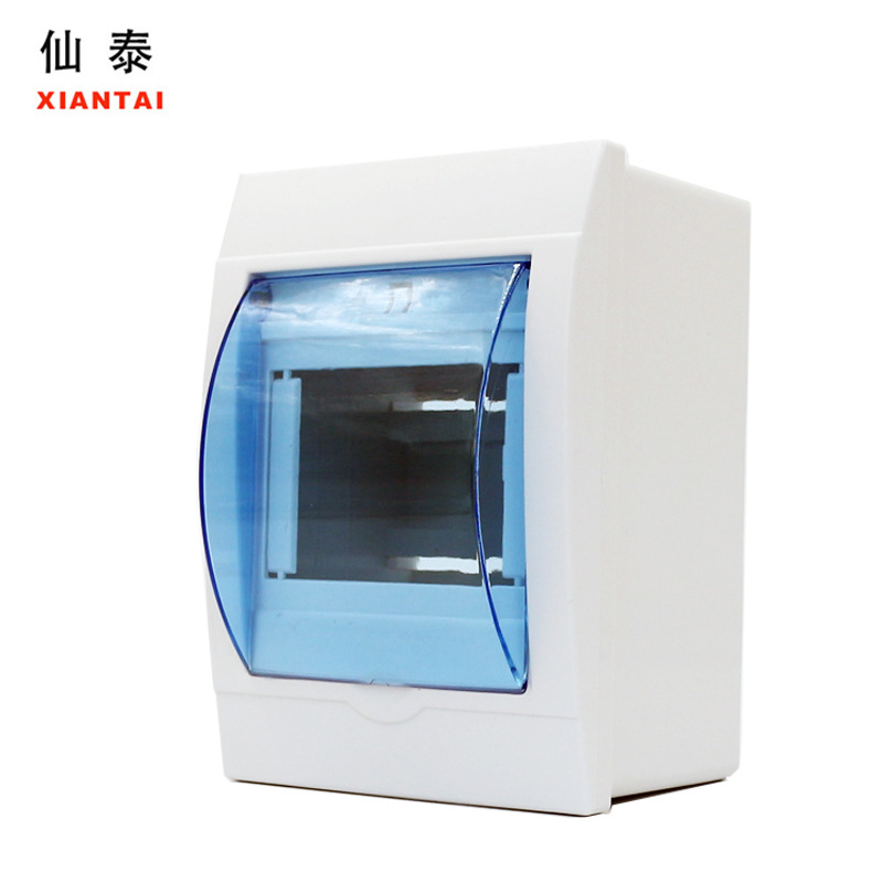 全塑料明装3-4回路防水防尘配电盒 浴室防潮断路器底盒防水开关盒|ms