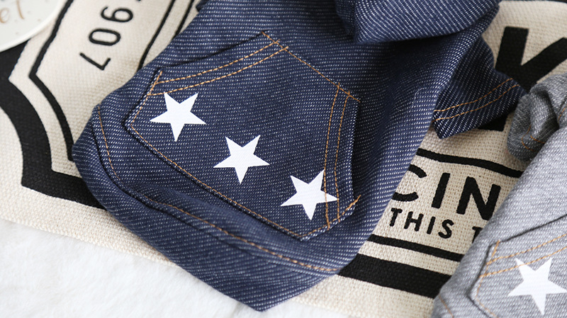 五星口袋带帽衫