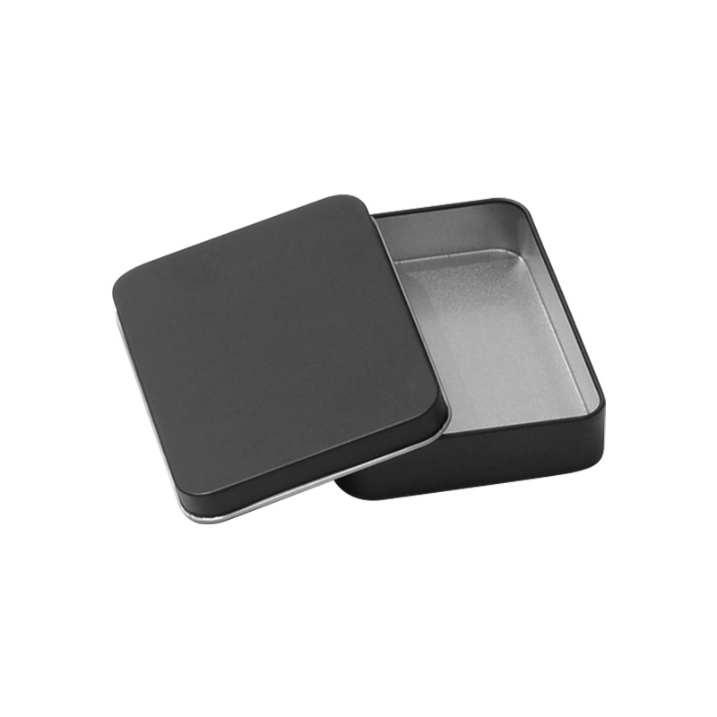 工厂直销115*85*22马口铁盒 黑色长方形包装盒 马口铁盒铁罐丝印