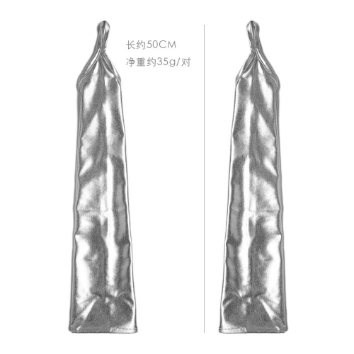 Factory store sex toys alternative toys sexy patent leather gloves rubberized gloves socks patent leather underwear accessories pu