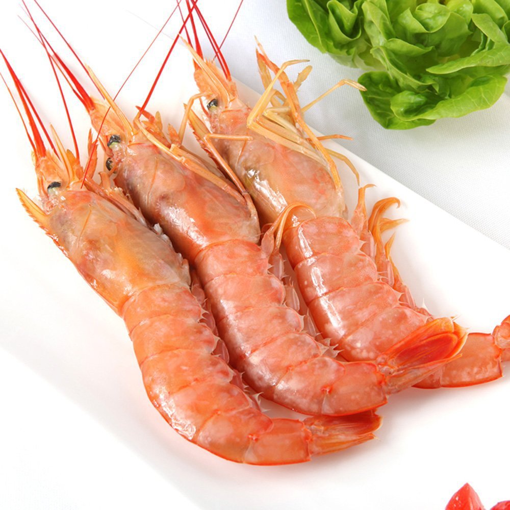 阿根廷红虾L1大号船冻海捕野生大虾2kg 黑盒进口红虾大海虾冻虾|ms