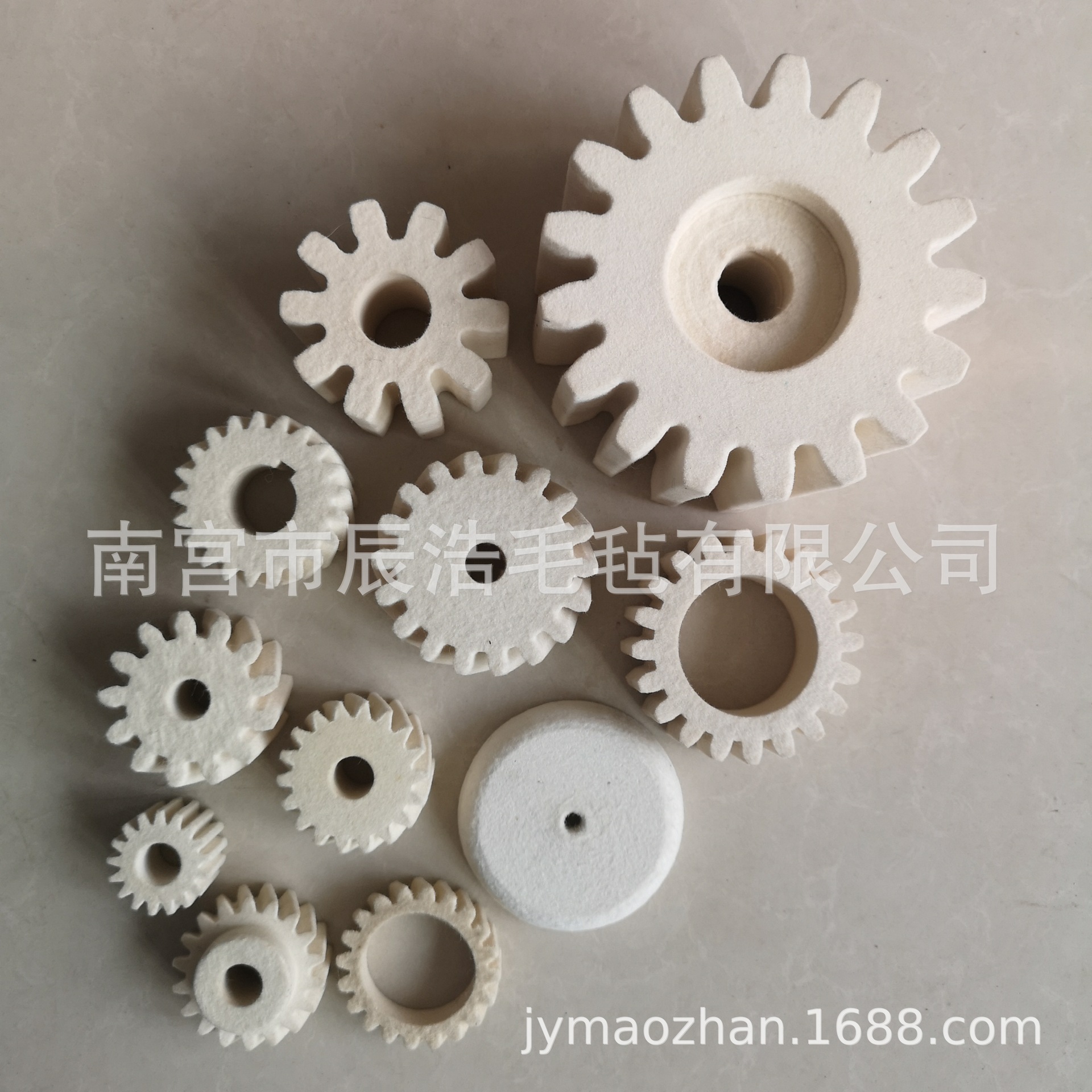 厂家批发高密度澳毛羊毛毡齿轮 齿条齿轮润自动化设备滑毛毡齿轮