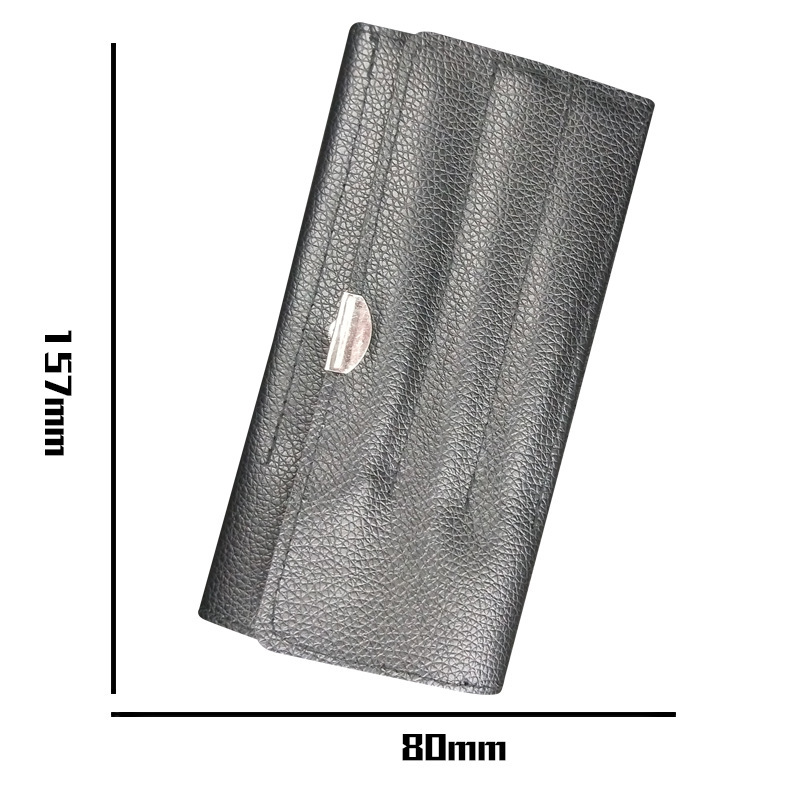 不锈钢镊子套装直头弯头尖头扁头皮质包装套装精密精细多用圆头