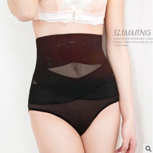 Direct Factory Price Women's High-Waisted Abdominal Cinching Pants Postpartum Body Shaping No-Permanent Triangle Pants for Slimming Tummy and Buttock Lifting Underwear