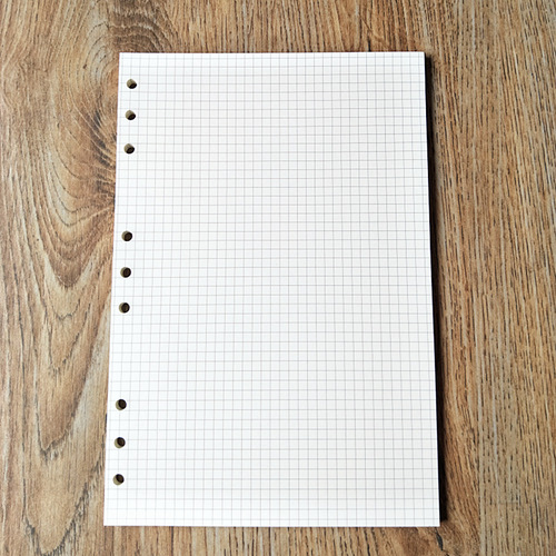 Dowling paper loose-leaf refill porous multi-specification notepad loose-leaf square refill loose-leaf notebook
