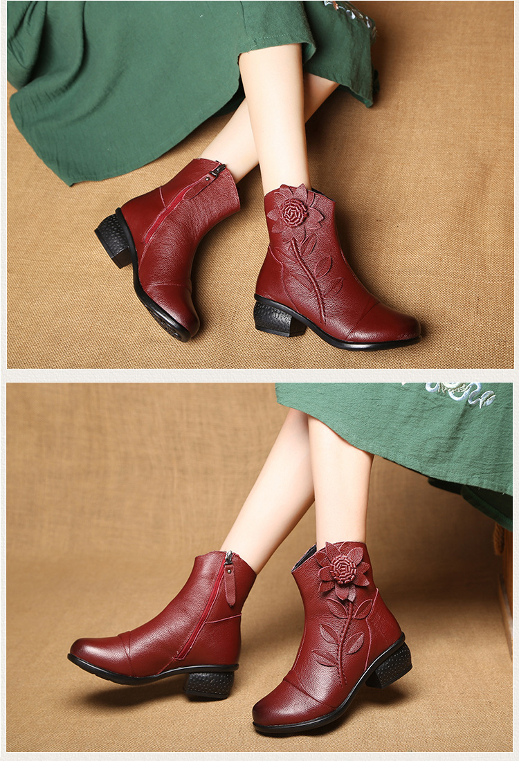 Bottes femme en En cuir - Ref 3355498 Image 27