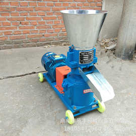 河北豆粕颗粒饲料机 牛羊饲料干进干出饲料颗粒机图片