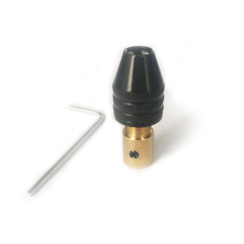 Micro electric drill self-tightening drill chuck hand electric drill small electric grinding woodworking brass drill chuck center shaft three-jaw chuck