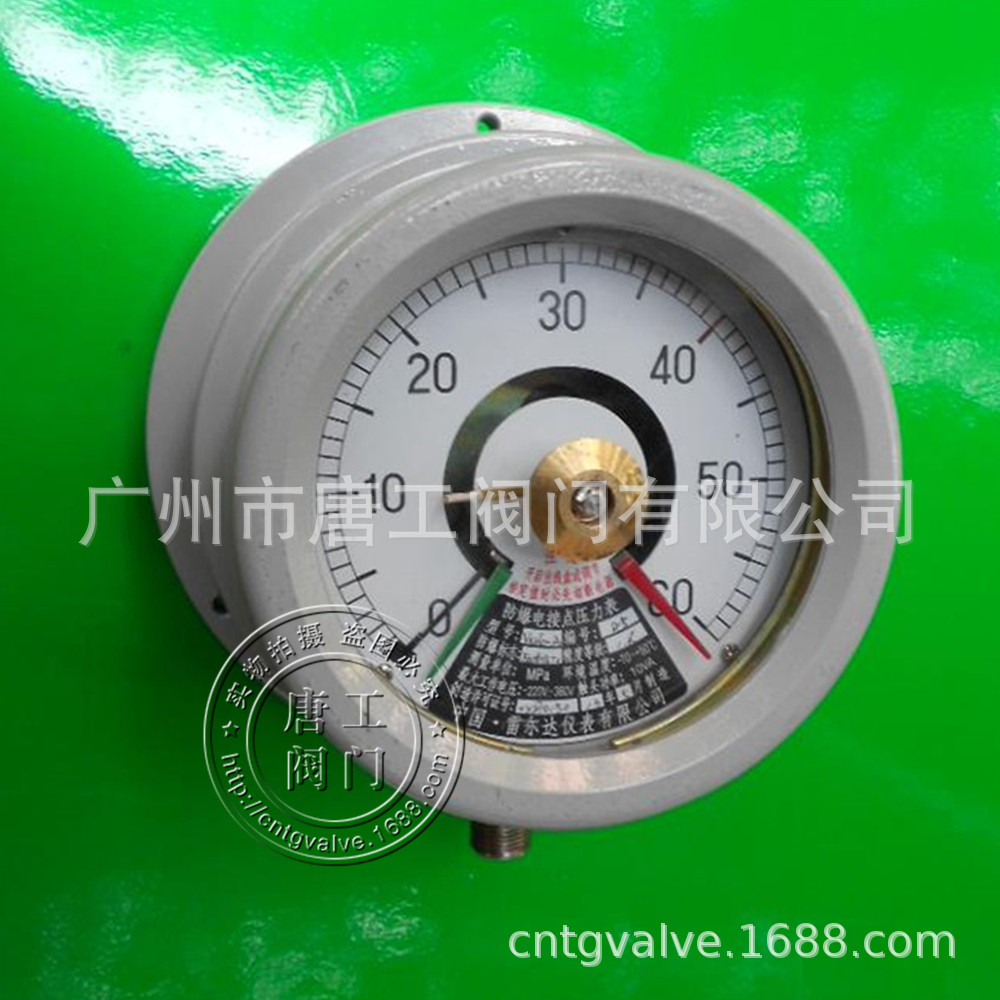厂家直供防爆电接点压力表YX-160-B EXdIIBT4 上海四厂防爆压力表