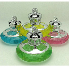Crown Car Air Freshener Manufacturer Wholesale Large Quantity Discount Car Ornament Automotive Interior Decorative Item with Adhesive Rhinestones