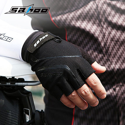 SAHOO 41914 Summer Half Finger Short Finger Gloves Cycling Gloves Bicycle Mountain Bike Cycling Supplies