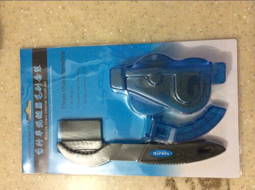 Bicycle chain washer + brush set, a good helper for chain cleaning tools, cleaning tools