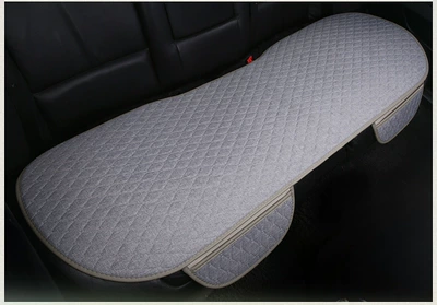 Seat cushion, seat cover universal seat cushion seat cover - elegant-gray-back-seat