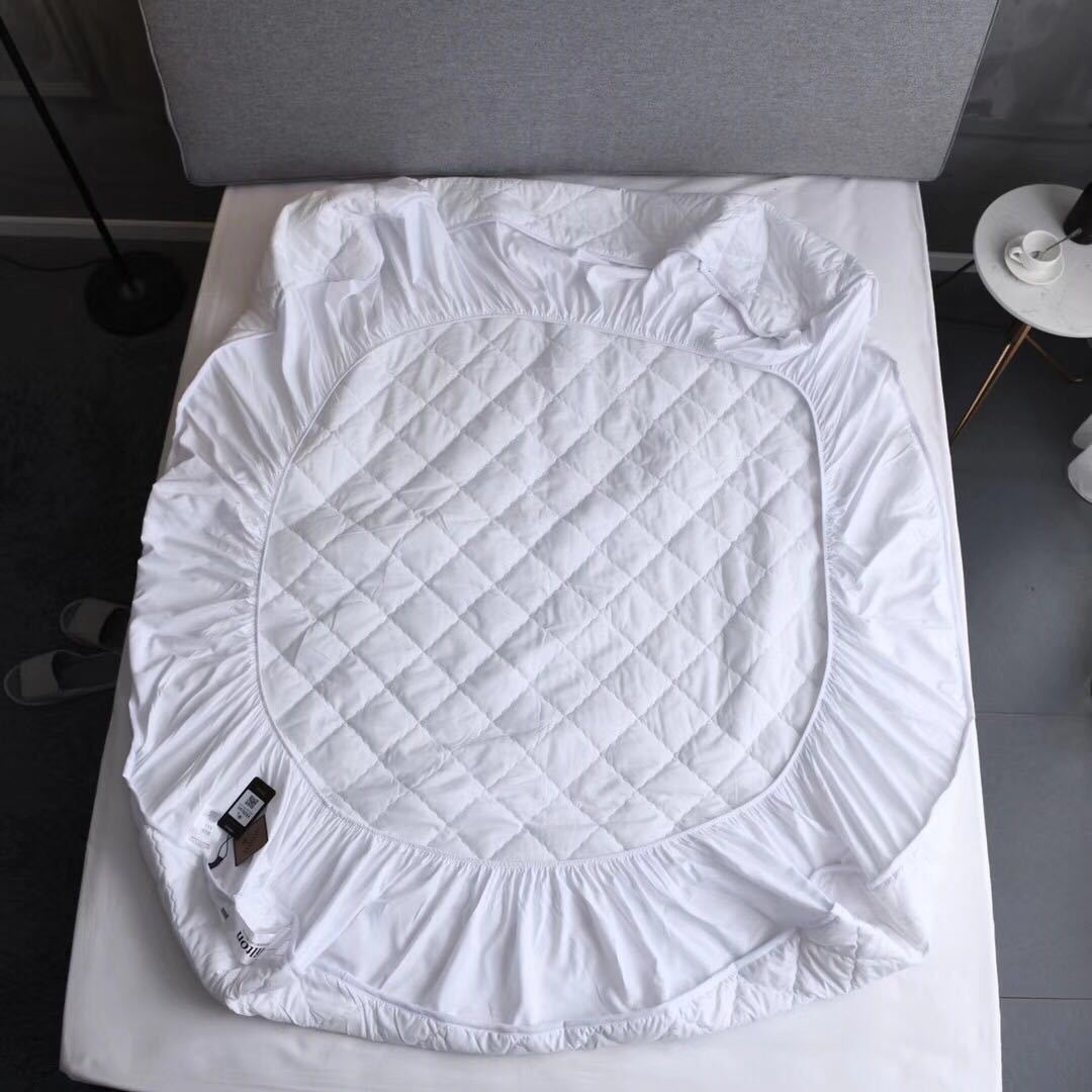 hiton希尔顿床笠五星级酒店席梦思床保护套度全包夹棉磨毛保护套|ru