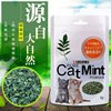 Cat mint powder pet cat snacks, mint tender leaf flower bud, cat grass color bag