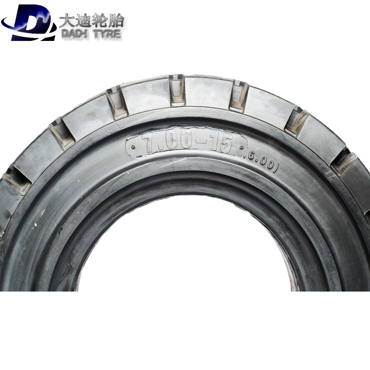 轮胎厂批发 750-15轮胎 700-15轮胎 大迪轮胎性价比高 实心轮胎