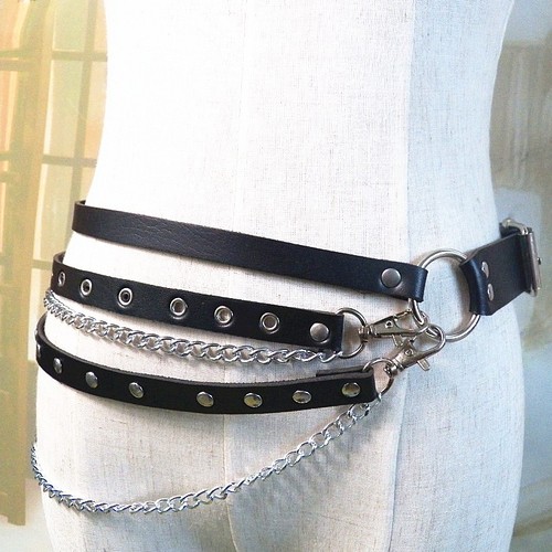 European and American cross-border new fashion versatile dress clothing accessories waist chain PENGK performance belt belt girdle