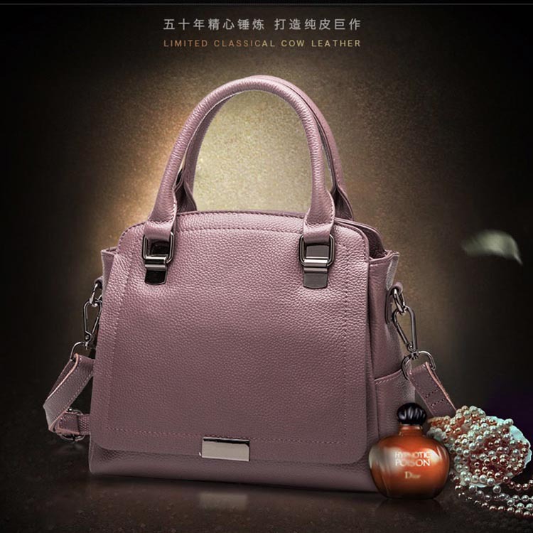 2021 spring new Japanese and Korean fashion trend handbag ladies leather shoulder Messenger bag female bag one generation