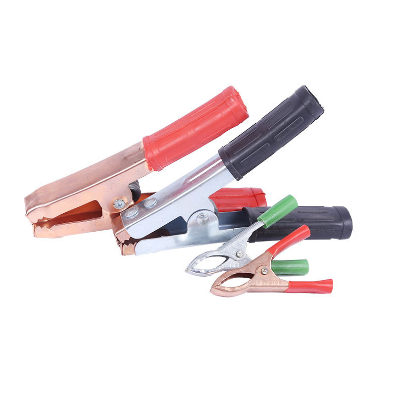 厂家批发加厚加粗弹力弹簧电瓶夹 电动车汽车铜口电瓶夹支持批发|ru