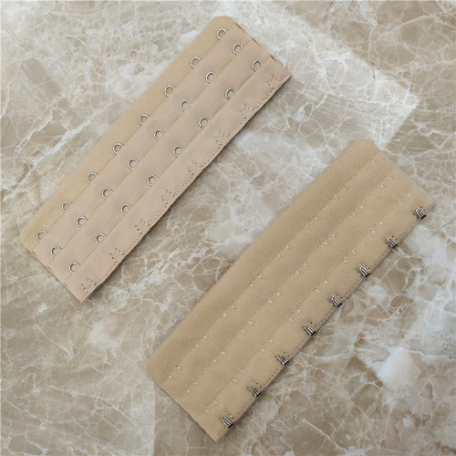 Ozina stainless steel three-row eight-button extension buckle 3-row eight-button extension buckle belly button corset button