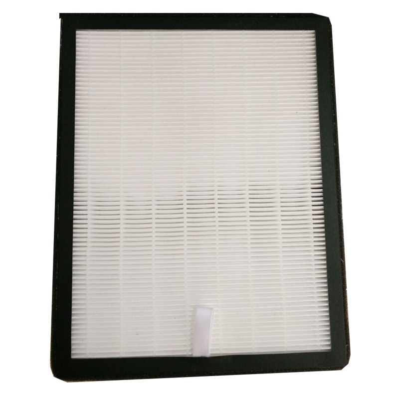 安克林源头厂家 hepa纸框海绵包边过滤网 椰壳活性炭除油烟过滤网