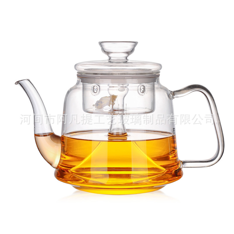 thickening Glass teapot dark tea Dedicated Glass teapot tea utensils Internal bile teapot Glass jug