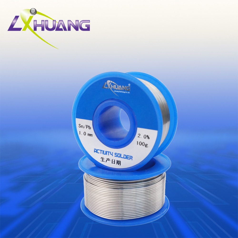 厂家批发 15度免洗高温锡线 有铅焊锡线1.0mm 代设计圆标量大从优