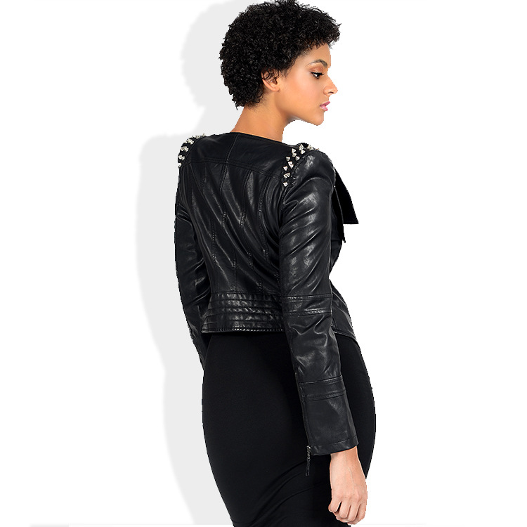 Veste cuir femme en PU - Ref 3333209 Image 5