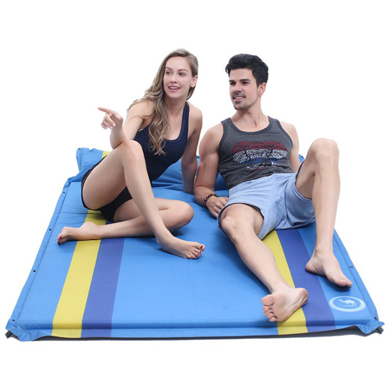 Travel automatic inflatable soft heel for double