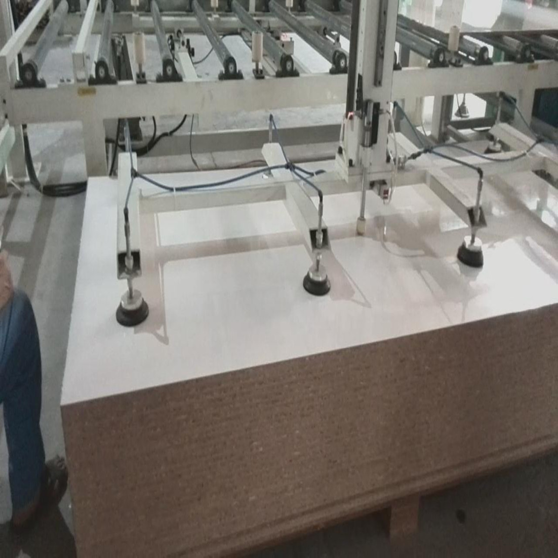 家具平面板材收放料机   平面玻璃  硅酸钙板  竹木门收放设备