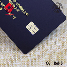 黑色材质哑光印刷ISSI4442 vip积分充值会员卡条码磁条pvc卡定制