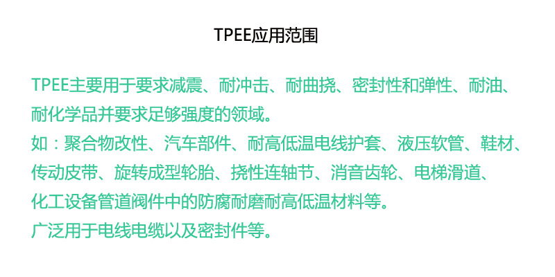TPEE应用范围