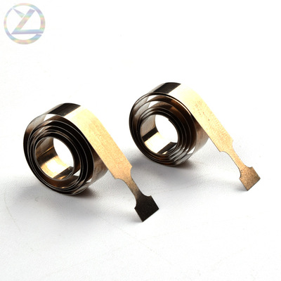 廠家直銷不鏽鋼恒力渦卷彈簧 定制加工訂做金屬扁線發條彈簧