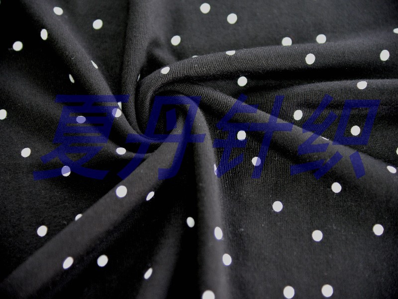 莫代尔95氨纶5印花汗布，兰精莫代尔，弹力汗布，活性印花，数码