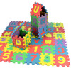 Digital brainteaser from foam, carpet for crawling, smart toy