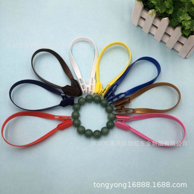 供应江苏苏州叉耳胶袋拎手塑料叉耳提扣礼袋把手