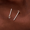 Accessory, earrings, silver 925 sample