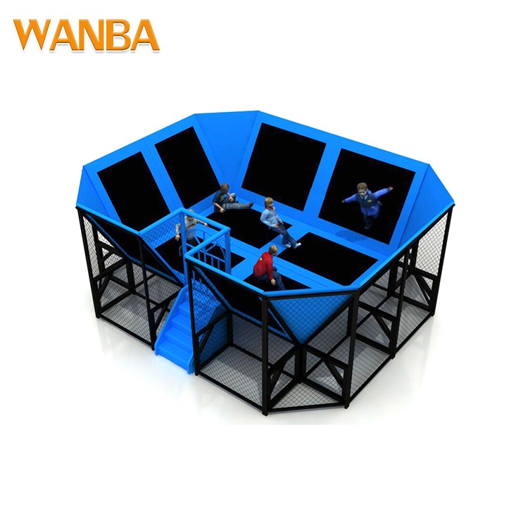 wholesale supply Happy Ball Trampoline super large Trampoline combination Trampoline Children&#39;s trampoline