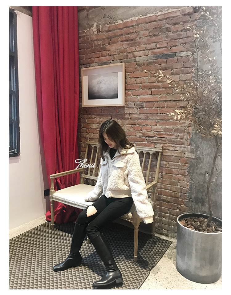 Blouson femme en Agneau - Ref 3321625 Image 15