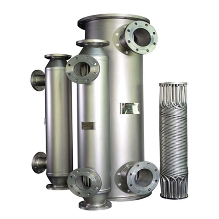暖通不鏽鋼蒸汽熱交換器 暖氣片地暖換熱站管殼換熱器 纏繞管式