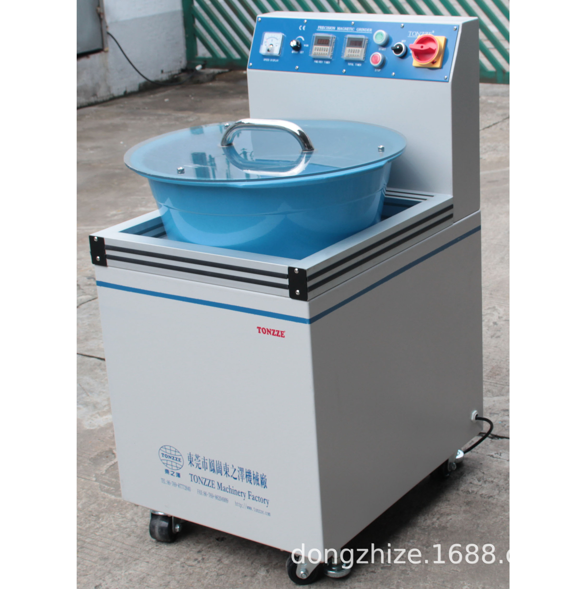 厂家供应振动磁力抛光机TT-845 电动铝件去毛刺抛光机 抛光机