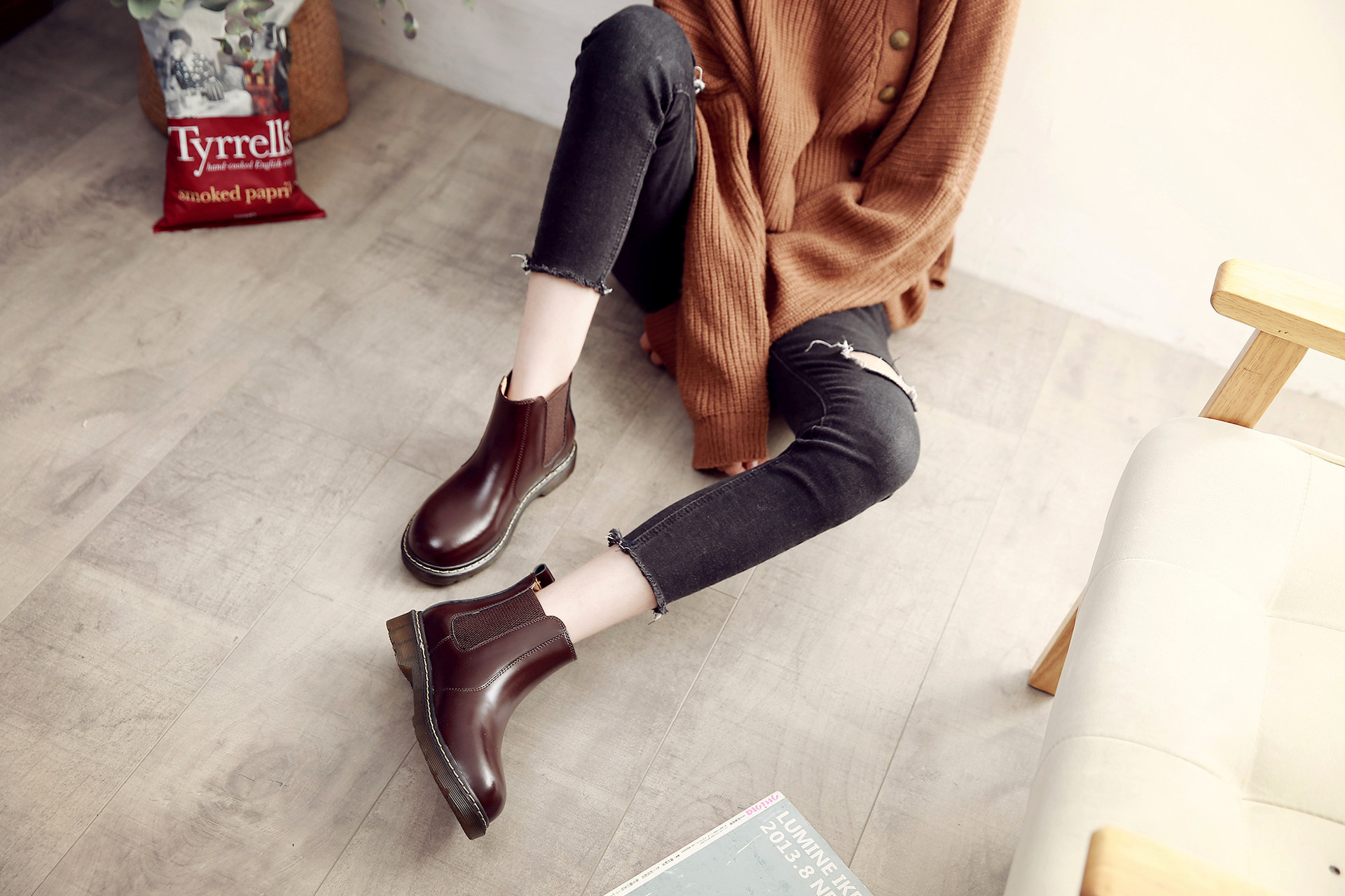 Bottes femme BELLE PUISSANCE en En cuir - Ref 3355252 Image 4