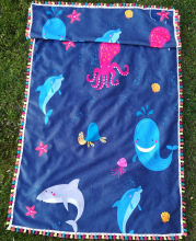 数码印花超细纤维儿童浴巾沙滩巾方形巾批发订制印花创意毛巾