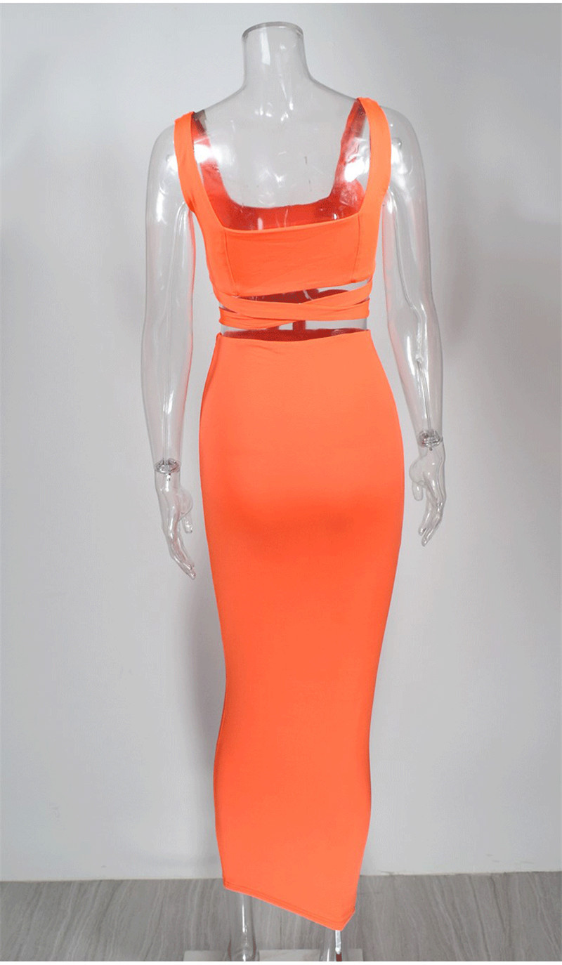 Dress showcasing fabric