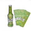 supply Cocktail label Shrink film label  PET printing Shrink Bottles labeled -70% Above shrinkage ratio