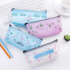 Children's capacious teaching pencil case suitable for men and women, flamingo, Birthday gift, Japanese and Korean