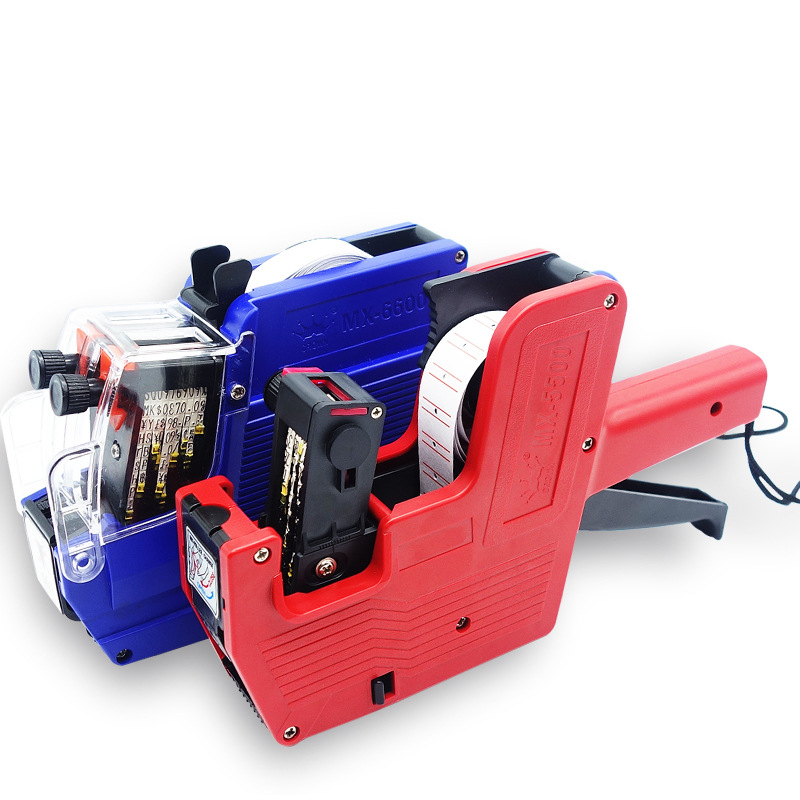 批发 X-6600双排打价机双排10位打码机双排标价机 打价枪